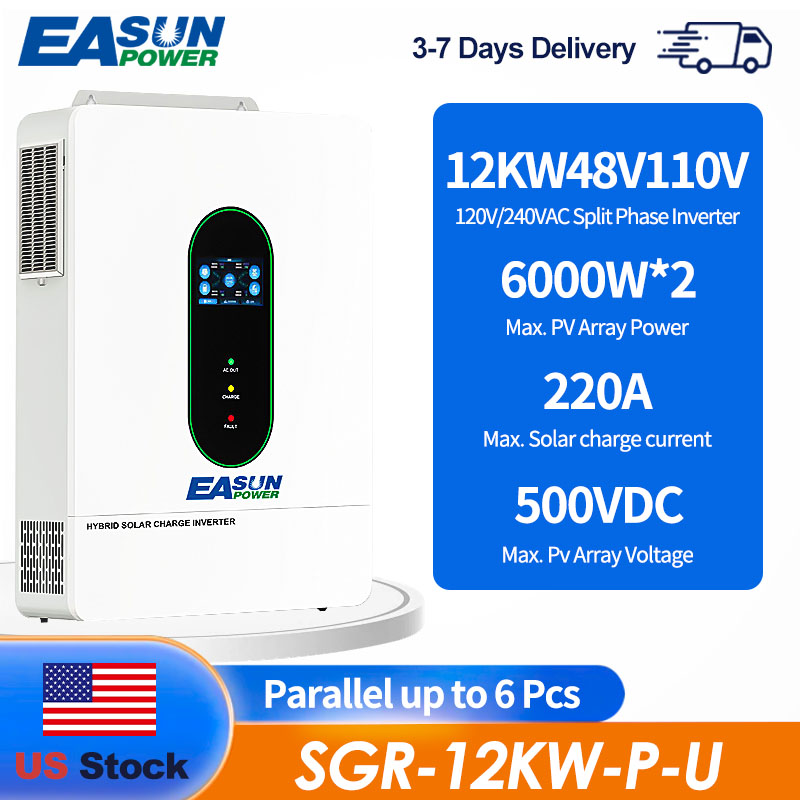 Grid Tie Inverter Limiter 2000W - EASUN POWER US 12KW 12000W Onduleur