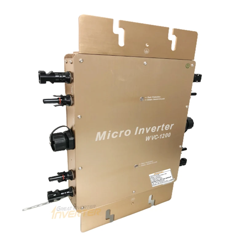 Micro Inverter 1400W Solar Grid Tie - Onduleur de raccordement au réseau 1400W,