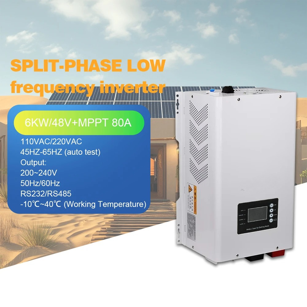 Onduleur solaire à onde sinuso - Off Grid Solar Inverter 48V 6000W avis et prix
