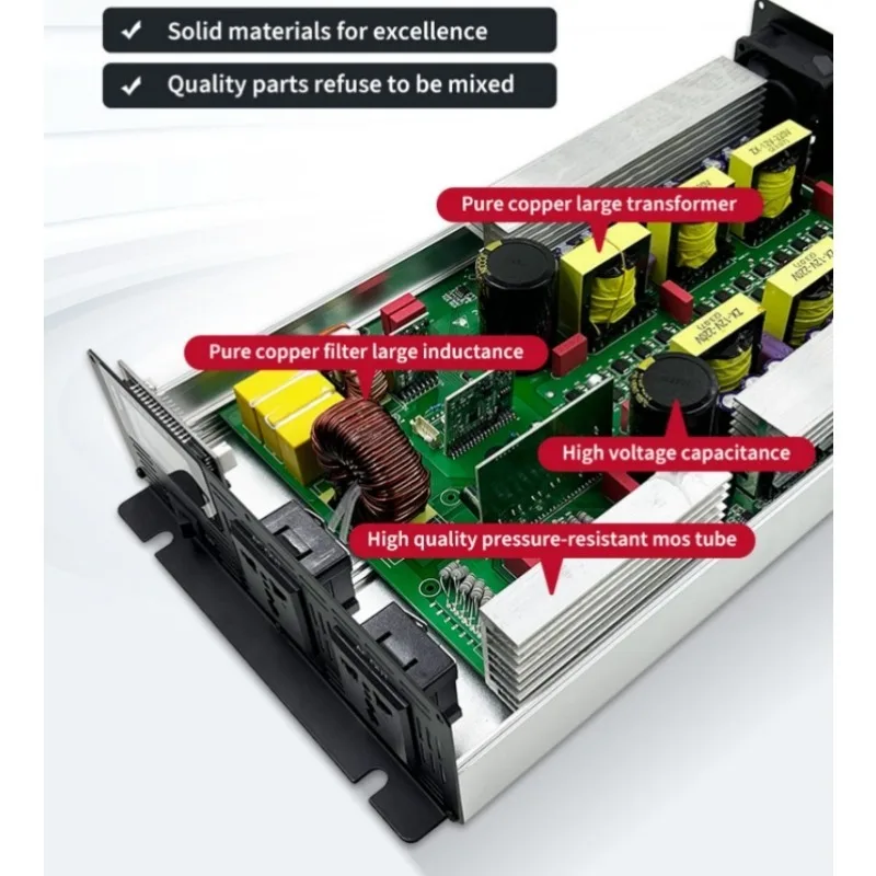 Onduleur à onde sinusoïdale pu - Pure Sine Wave Inverter 5000W 48V 220V avis et prix