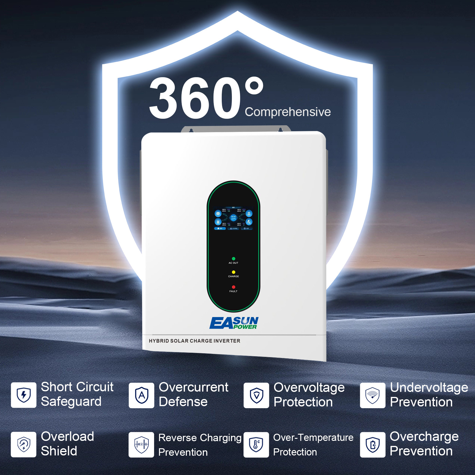 Onduleur solaire EASUN POWER 1 - Grid Tie Inverter Limiter 2000W avis et prix