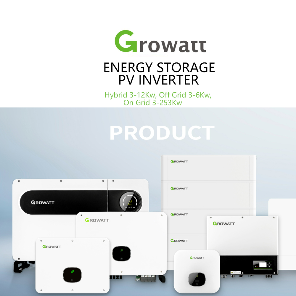 Onduleur solaire Growatt 48V 5 - Off Grid Solar Inverter 48V 6000W avis et prix